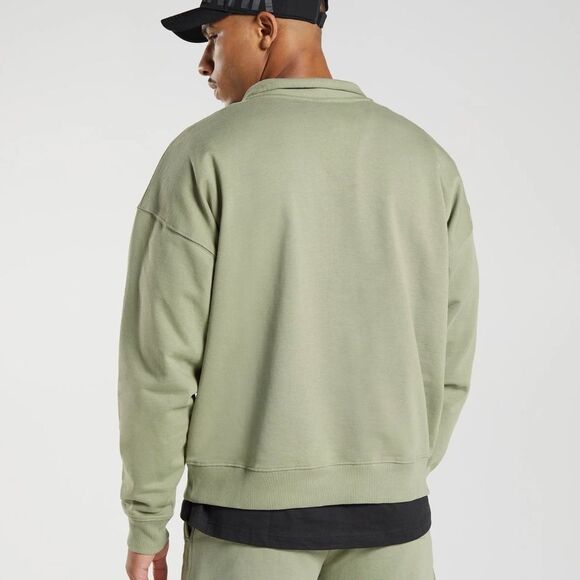 Gymshark REST DAY SWEATS 1/4 ZIP
Oversized Fit XS Sage Green NWT in packaging‎ - Picture 3 of 7